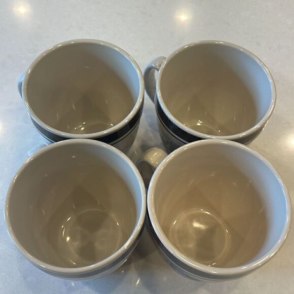 Cabela’s folkcraft  By Scotty Z, stoneware 4 coffee cups 2 elk. 2 whitetail. Fun - Picture 7 of 10